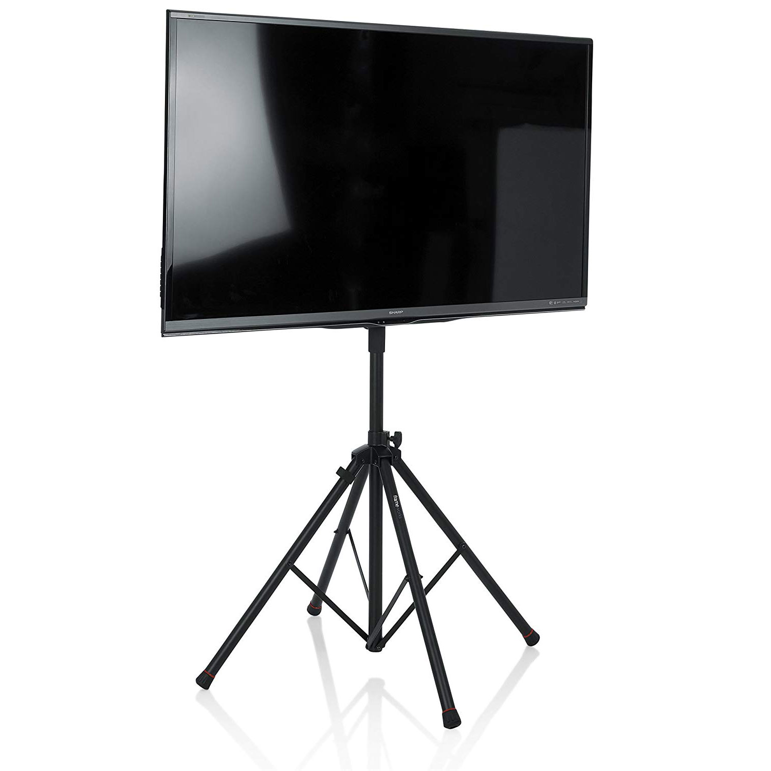 Gator Standard Adjustable Quadpod LCD/LED TV Monitor Stand 65" - image 1 of 11