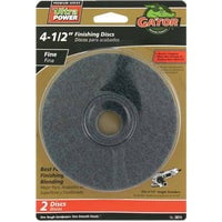 Ali Industries Gator Blade Fine Fiber Disc - Fine Grit - 2 Pack, 4.5 In