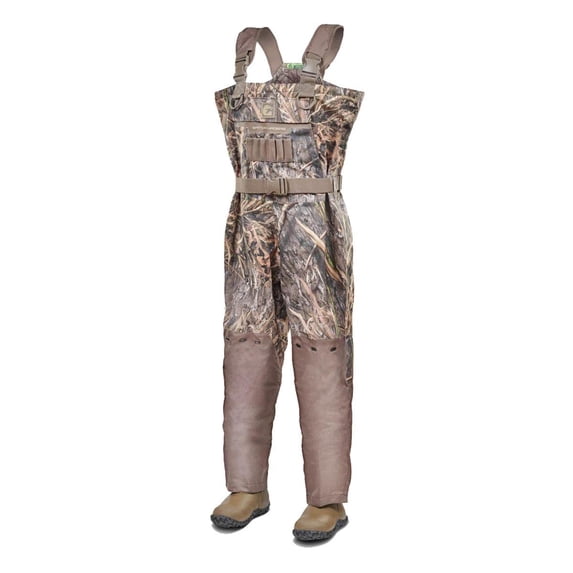 Gator Waders Shield Series Insulated Waders (Mossy Oak Habitat, Stout 14)