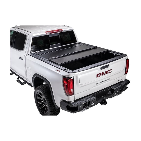 Gator 6610223 FX3 Hard Folding Tonneau Cover Fits 2019 Dodge Ram 6'4" Bed FRP No RB