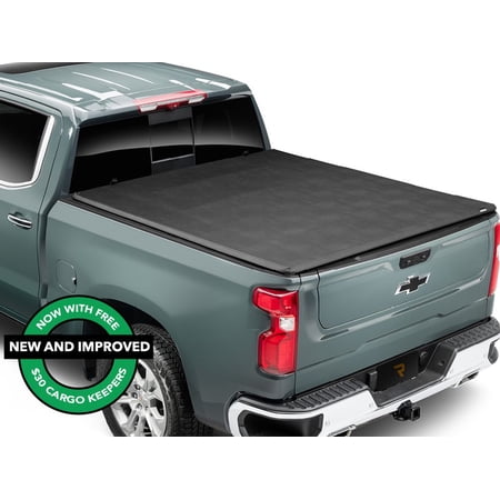 Gator Soft Tri-Fold Truck Bed Tonneau Cover w/Gear Straps 61106 Fits 1999-2007 Chevy/GMC Silverado/Sierra Classic (Including HD Models) 8' Bed (96.25)