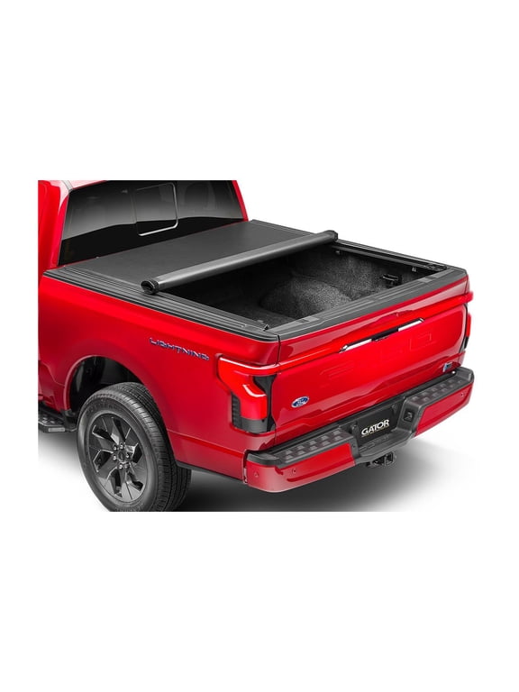 Soft Roll-Up Truck Bed Tonneau Cover w/ Gear Straps 139783 Fits 2021 - 2026 Ford F-150 (Incl. Raptor/Lightning) 5' 7" Bed (67.2")