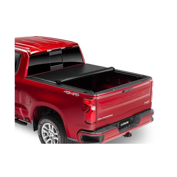 Gator Soft Roll-Up Truck Bed Tonneau Cover w/ Gear Straps 137063 Fits 2007 - 2013 Chevy/GMC Silverado/Sierra 5' 9" Bed (69.6")