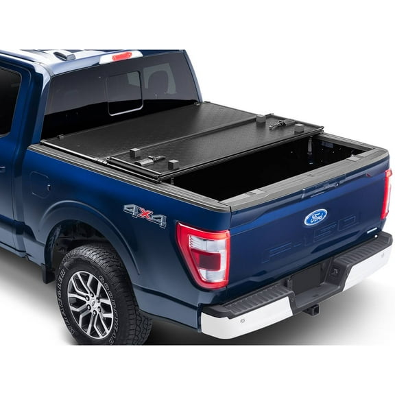 Gator by RealTruck Trio Hard Fold Tonneau Cover Fits 2016-2023 Toyota Tacoma 6'2" Bed