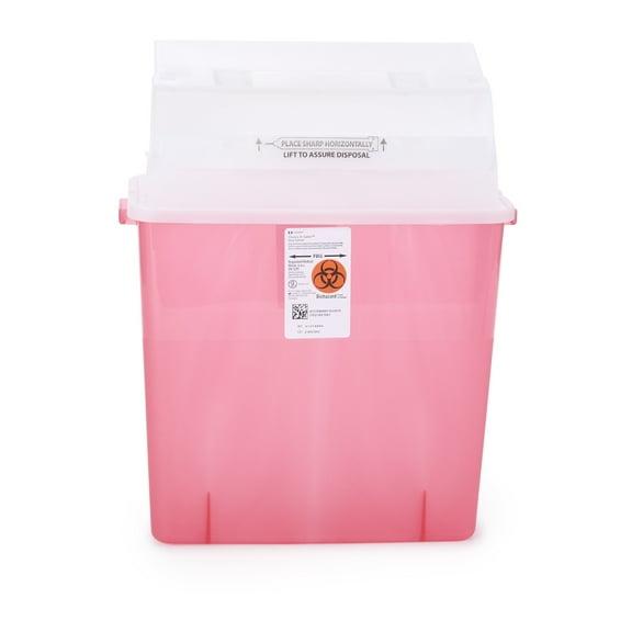 GatorGuard In-Room Sharps Container 3 gal. Horizontal Entry