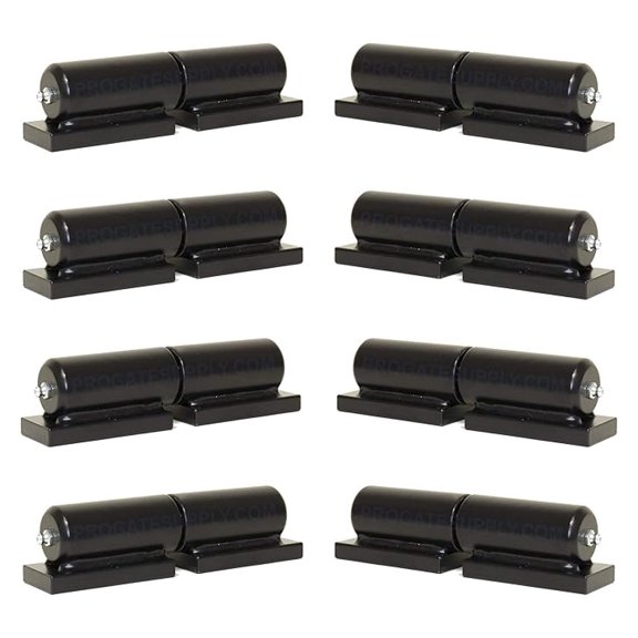 | GatorPro | 7" Steel Hinge | 8 Pack (4 Pair) | Gates Heavy Duty Weld on Ball Bearing