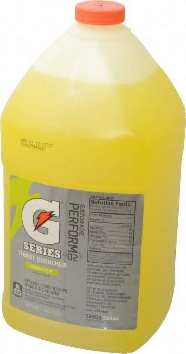Gatorade 1 Gal Bottle LemonLime Activity Drink Liquid Concentrate, Yields 6 Gal