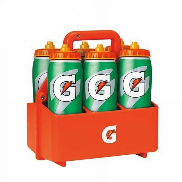 Gatorade 32 oz Squeeze 6 Bottle Carrier, 1 Count