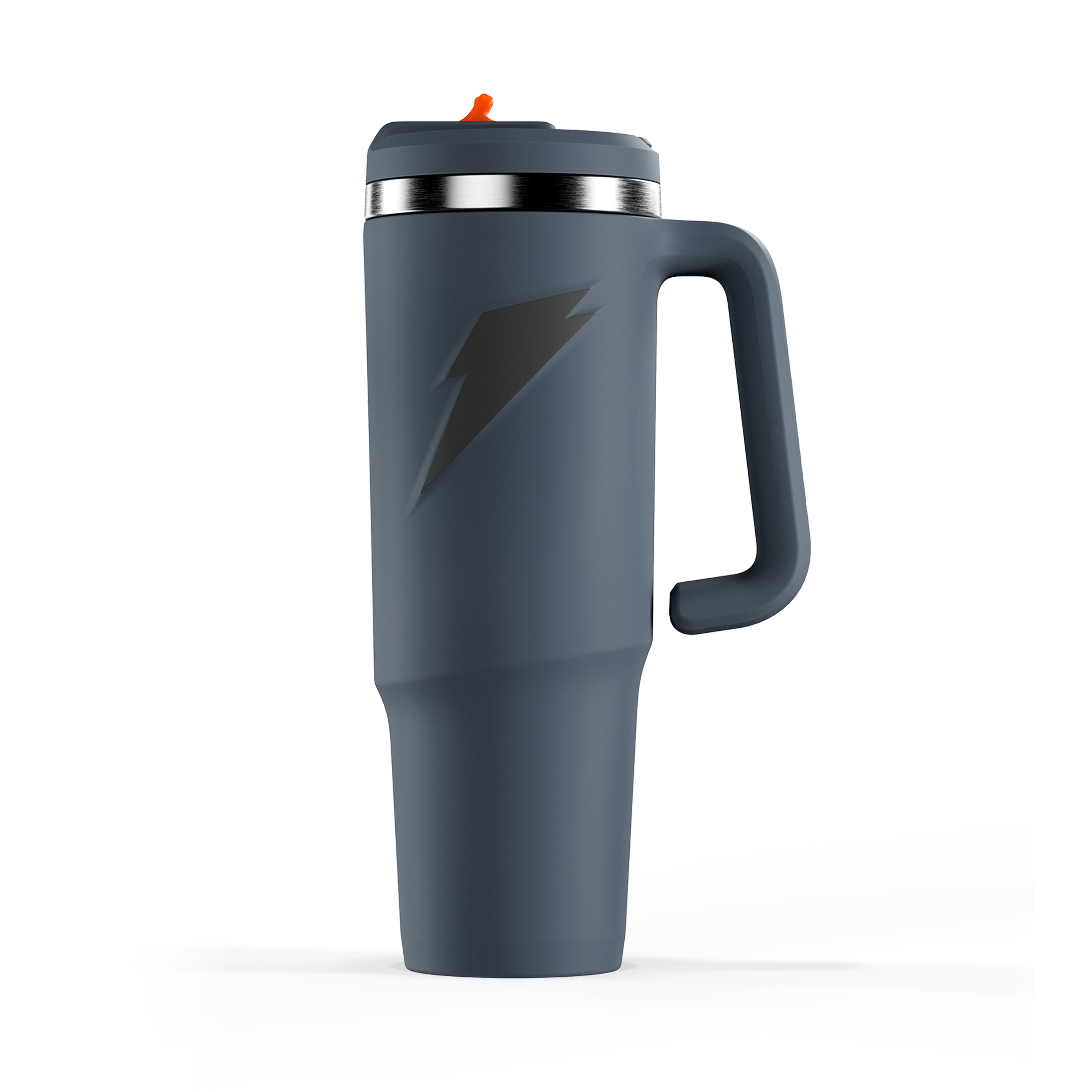 Gatorade Crossover Stainless Steel Tumbler Bottle, Graphite, Double-Wall Insulation, 36 fl oz​