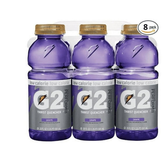 Gatorade Bev G2 Grape 8Pk, 20-Ounce