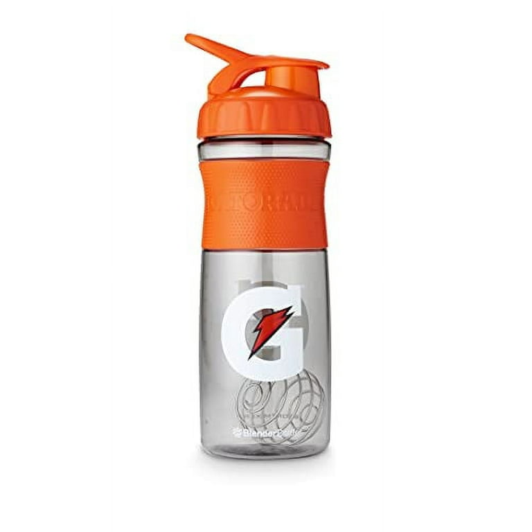 Gatorade BlenderBottle Shaker Bottle, BPA Free, Great for Pre Workout and Protein Shakes, Clear