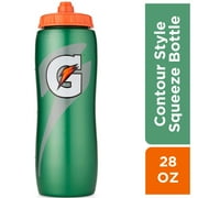 Gatorade Contour Style Squeeze Water Bottle, Green, 28 ounce