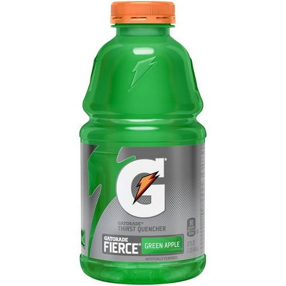 Gatorade Fierce Green Apple Thirst Quencher Sports Drink, 32 fl oz