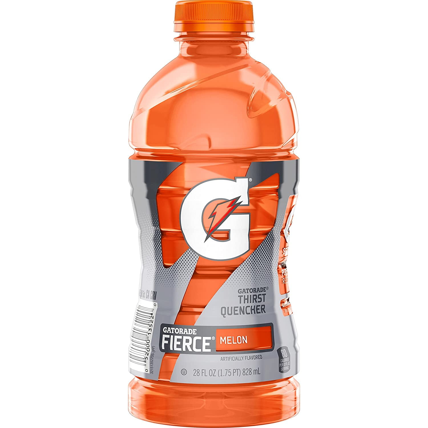 Gatorade Fierce Melon Thirst Quencher, Sport Bottle, 28 oz Bottle, Quantity of 6