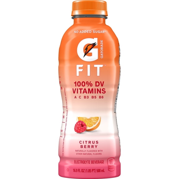 Gatorade Fit Citrus Berry Sports Drink, 16.9 fl oz, 1 Count Bottle