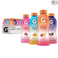 thumbnail image 1 of Gatorade Fit Electrolyte Beverage, Healthy Real Hydration, New 2.0 4 Flavor Variety Pack, 16.9.oz Bottles (12 Pack), 1 of 4