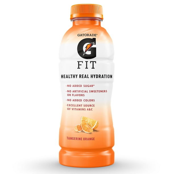 Gatorade Fit Electrolyte Beverage, Healthy Real Hydration, Tangerine ...