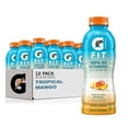 thumbnail image 1 of Gatorade Fit Electrolyte Beverage, Healthy Real Hydration, Tropical Mango, 16.9.Oz Bottles (12 Pack) Packaging May Vary, 1 of 6