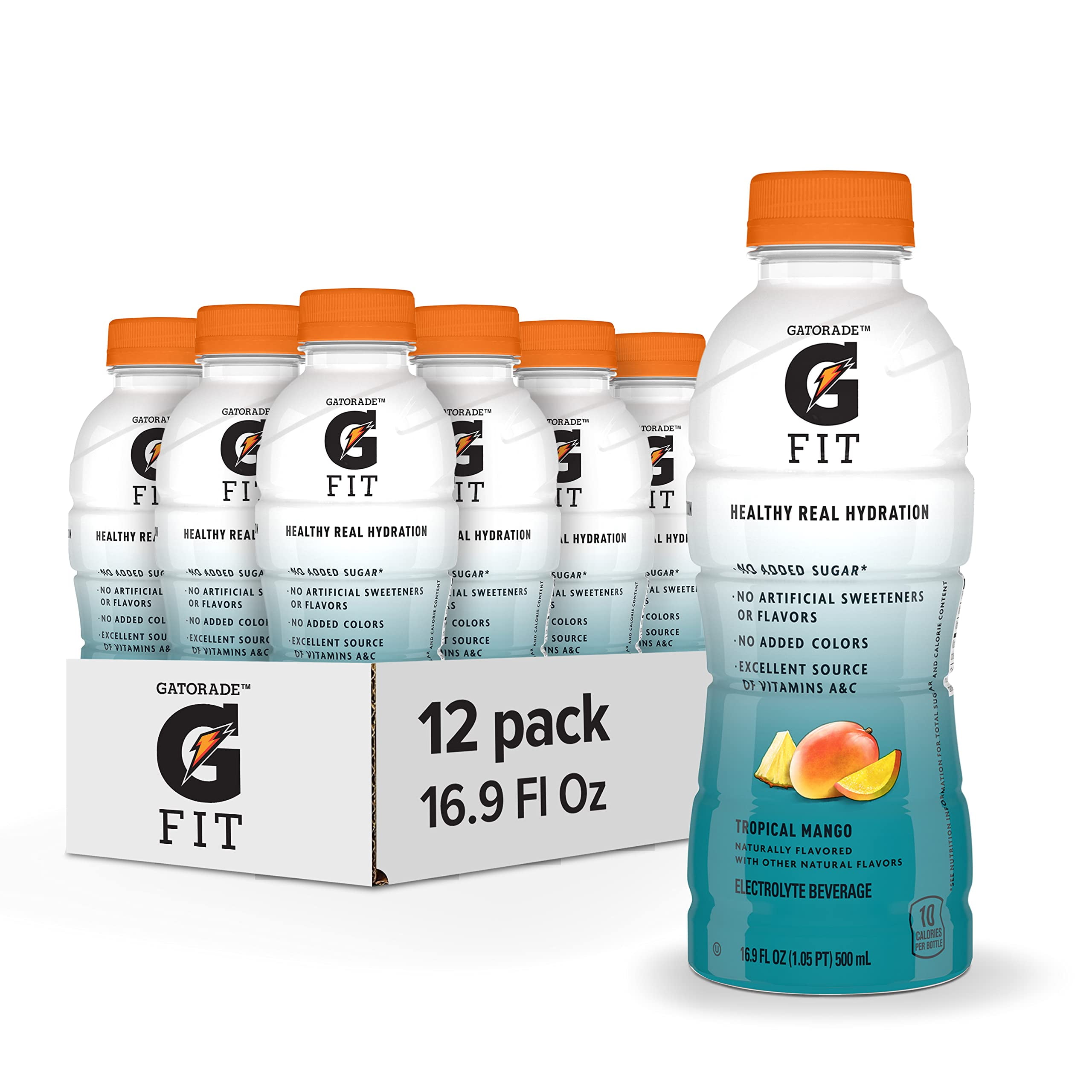 Gatorade Fit Electrolyte Beverage, Healthy Real Hydration, Tropical
