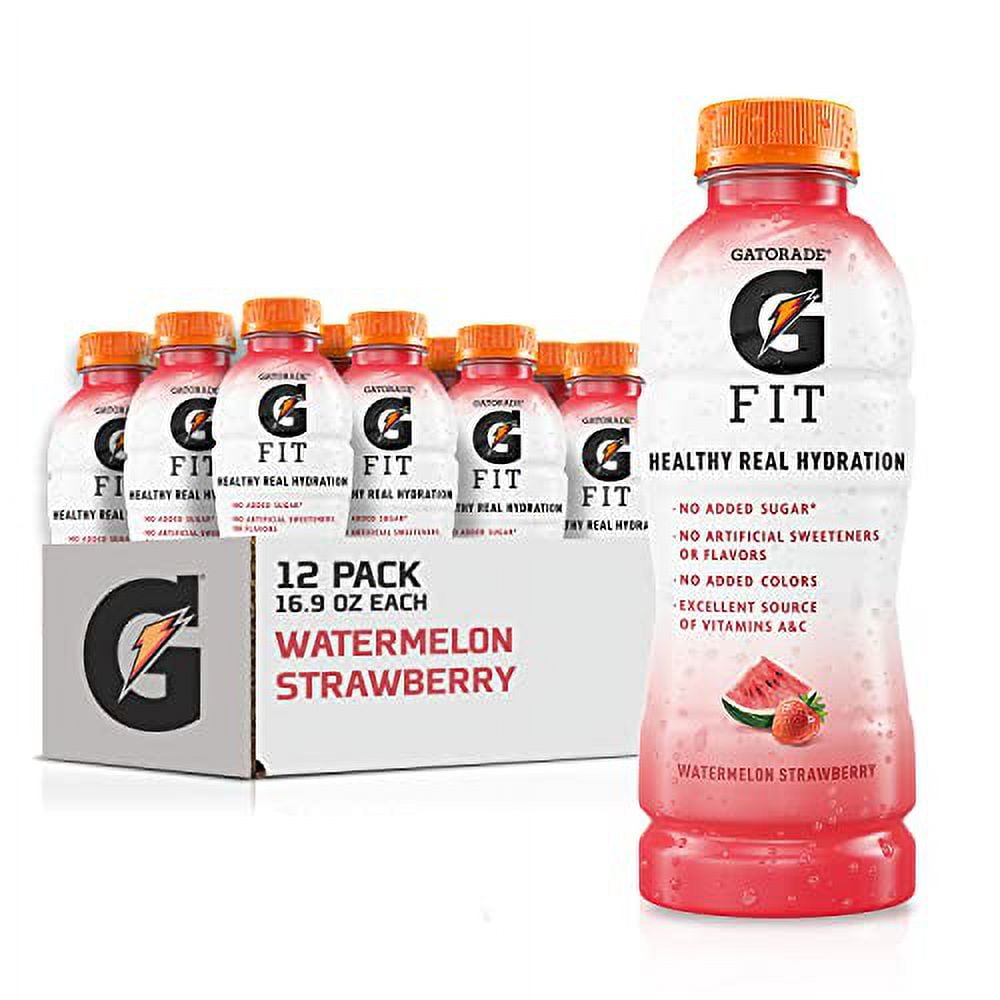 Gatorade Fit Electrolyte Beverage, Healthy Real Hydration, Watermelon