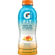 Gatorade Fit Tropical Mango Sports Drink, 16.9 fl oz, 1 Count Bottle