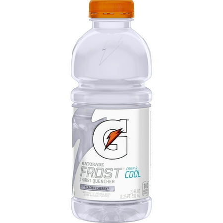 Gatorade Frost Glacier Cherry Sports Drink, 20 fl oz, 1 Count Bottle