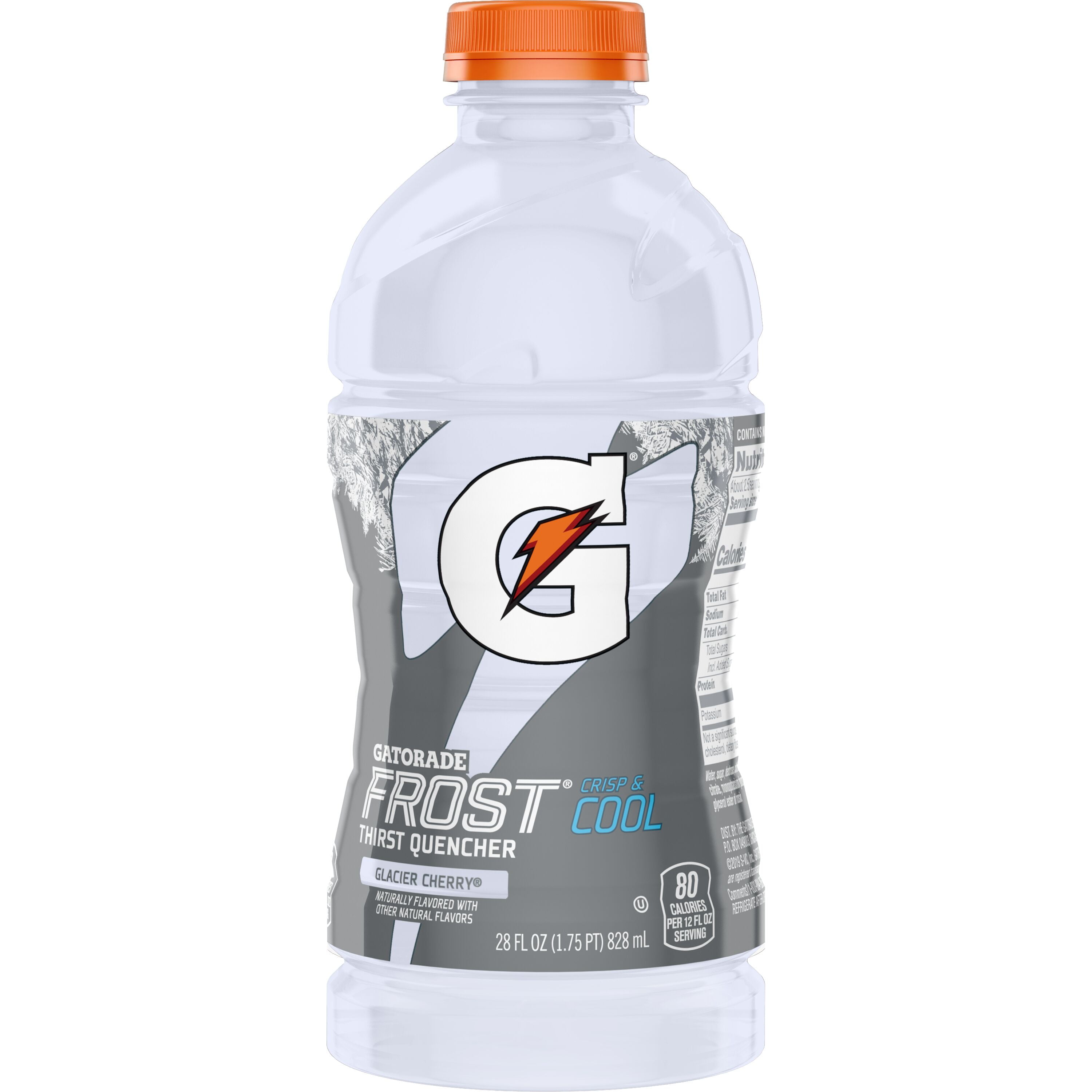 Gatorade Frost Thirst Quencher Glacier Cherry Sports Drink, 28 fl oz, 1 Count Bottle