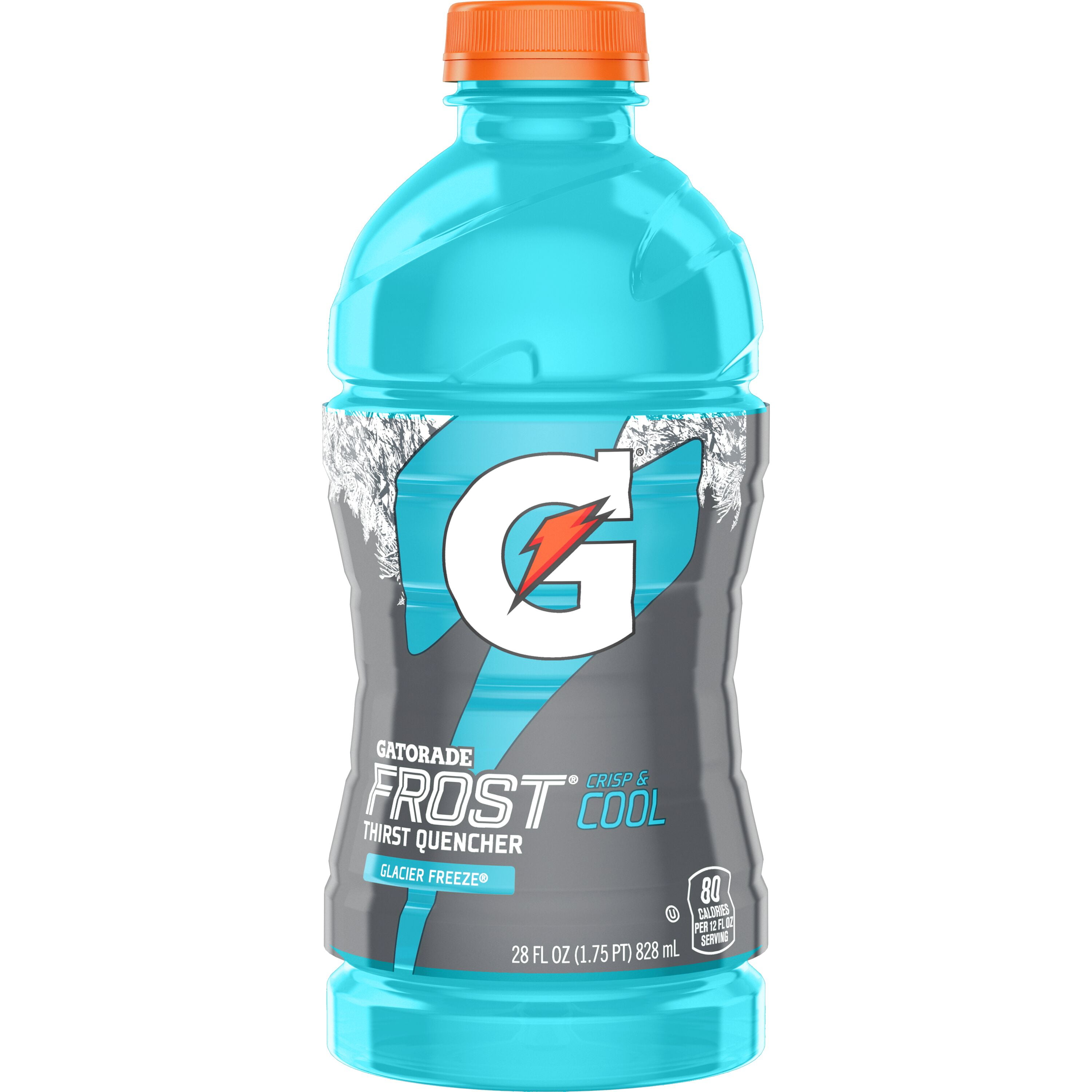 Gatorade Frost Thirst Quencher, Glacier Freeze Sports Drinks, 28 fl oz Bottle