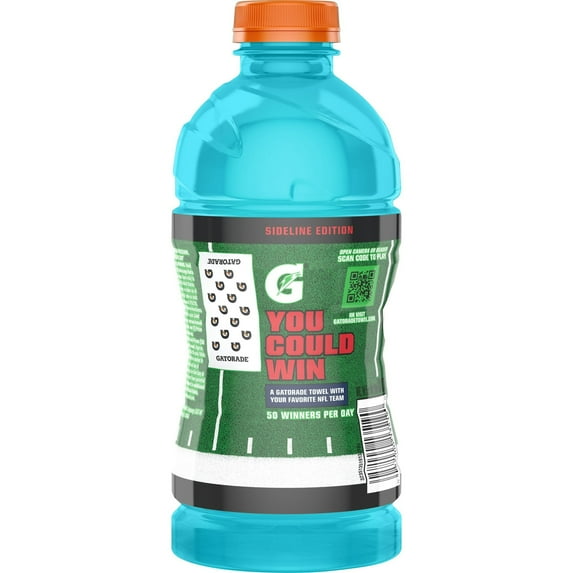 Gatorade Frost Thirst Quencher, Glacier Freeze Sports Drinks, 28 fl oz, (Pack of 6)