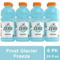 thumbnail image 1 of Gatorade Zero Sugar Thirst Quencher Glacier Freeze Electrolyte Enhanced Sports Drink - 20 fl oz - 8 bottles, 1 of 4