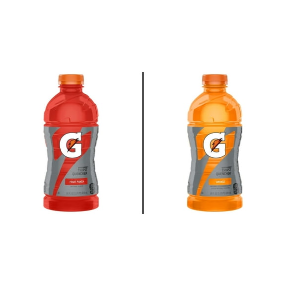 Gatorade Fruit Punch 28 oz & Orange 28 oz