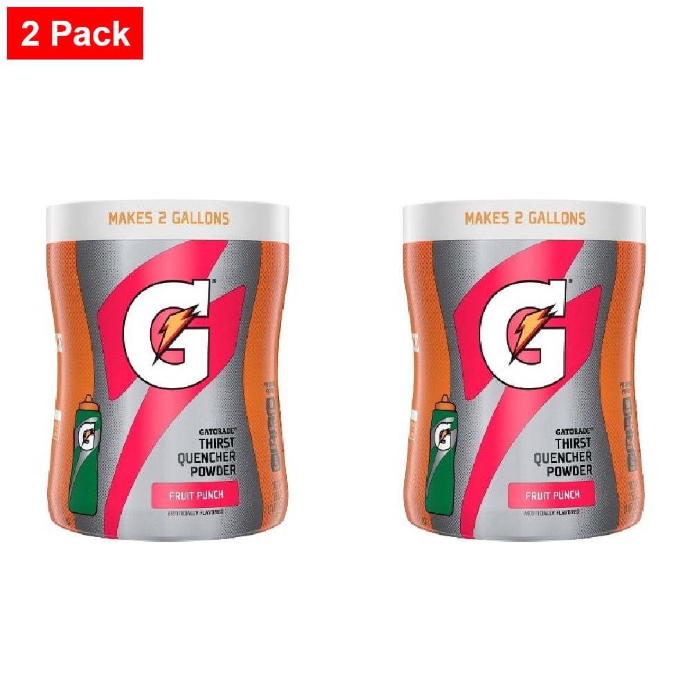 Gatorade Fruit Punch Powder Cannister Sports Drink - 18.4oz