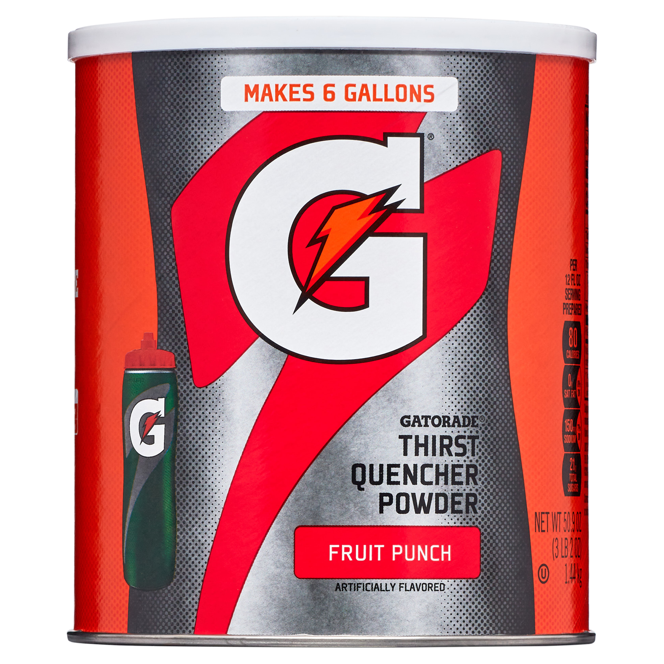 Gatorade Fruit Punch Thirst Quencher Sports Drink Mix Powder, 51 oz Canister - image 1 of 12
