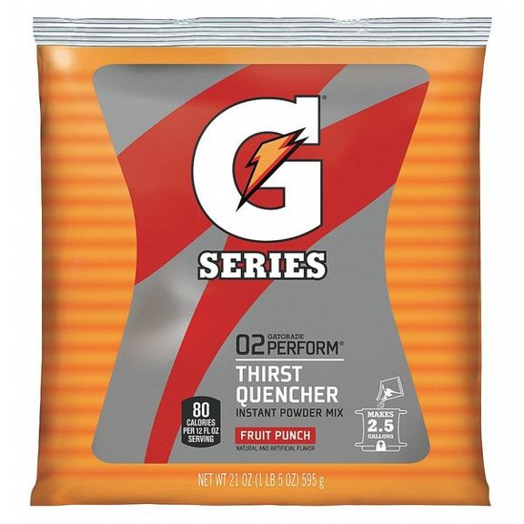 Gatorade G Drink Mix, Fruit Punch, 21 Oz, 1 Count