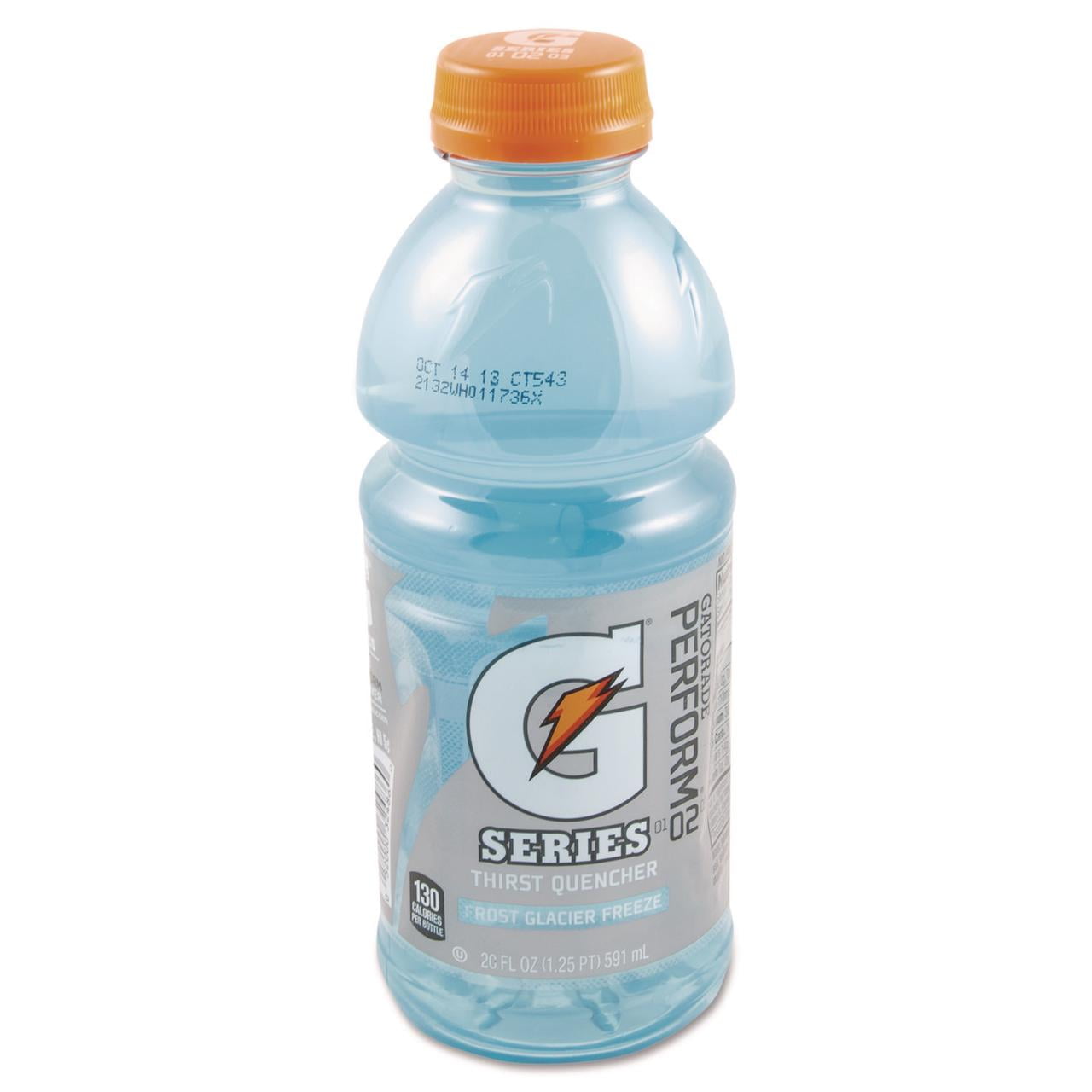 G-Series Perform 02 Thirst Quencher, Glacier Freeze, 20 oz Bottle, 24/Carton