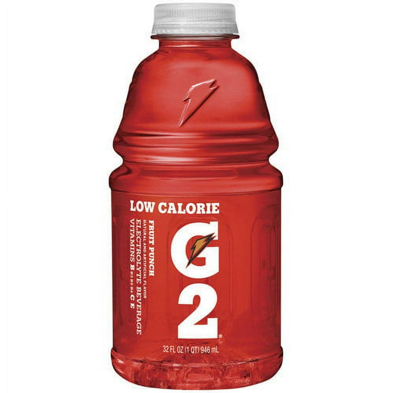 Gatorade G2 Low Sugar Red Fruit Punch Low Calorie Electrolyte Enhanced  Sports Drink Bottle, 32 fl oz - Harris Teeter