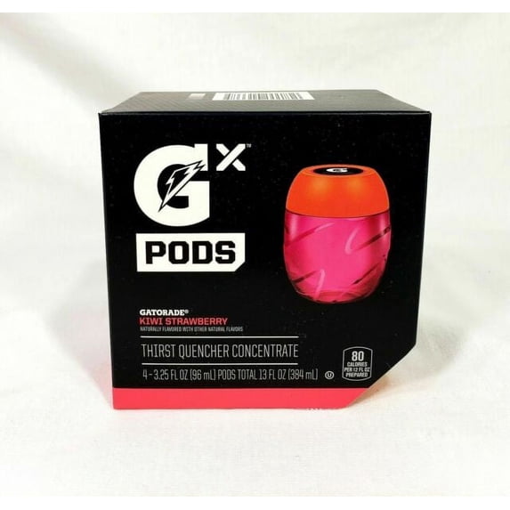 Gatorade GX Pods, Kiwi Strawberry, 3.25oz Pods