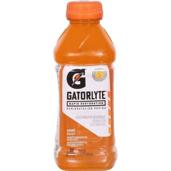Gatorade Gatorlyte Electrolyte Beverage - Orange - 20 oz