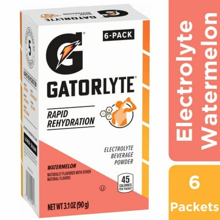 Gatorade Gatorlyte Electrolyte Watermelon Drink Mix Packets