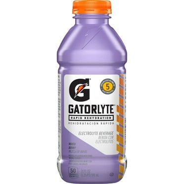 Gatorade Gatorlyte Mixed Berry Electrolyte Sports Drink, 20 fl oz, 1 Count Bottle