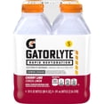 thumbnail image 1 of Gatorade Gatorlyte Rapid Rehydration Cherry Lime Sports Drink with Electrolytes Beverage, 20 fl oz, 4 Count Bottles, 1 of 5