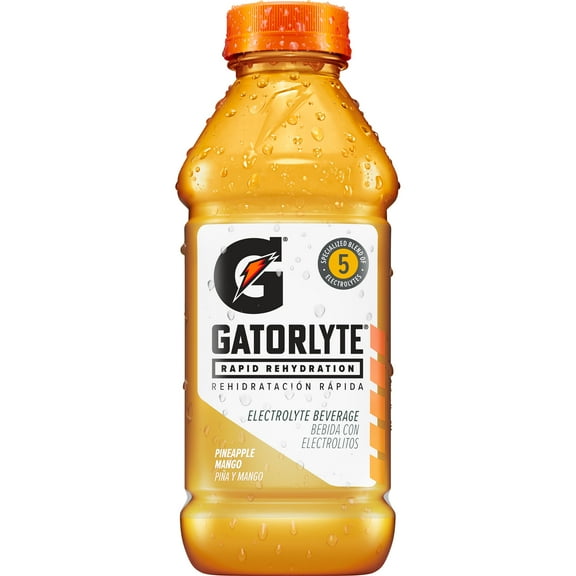 Gatorade Gatorlyte Rapid Rehydration Electrolyte Beverage, Pinapple Mango, 20 fl oz