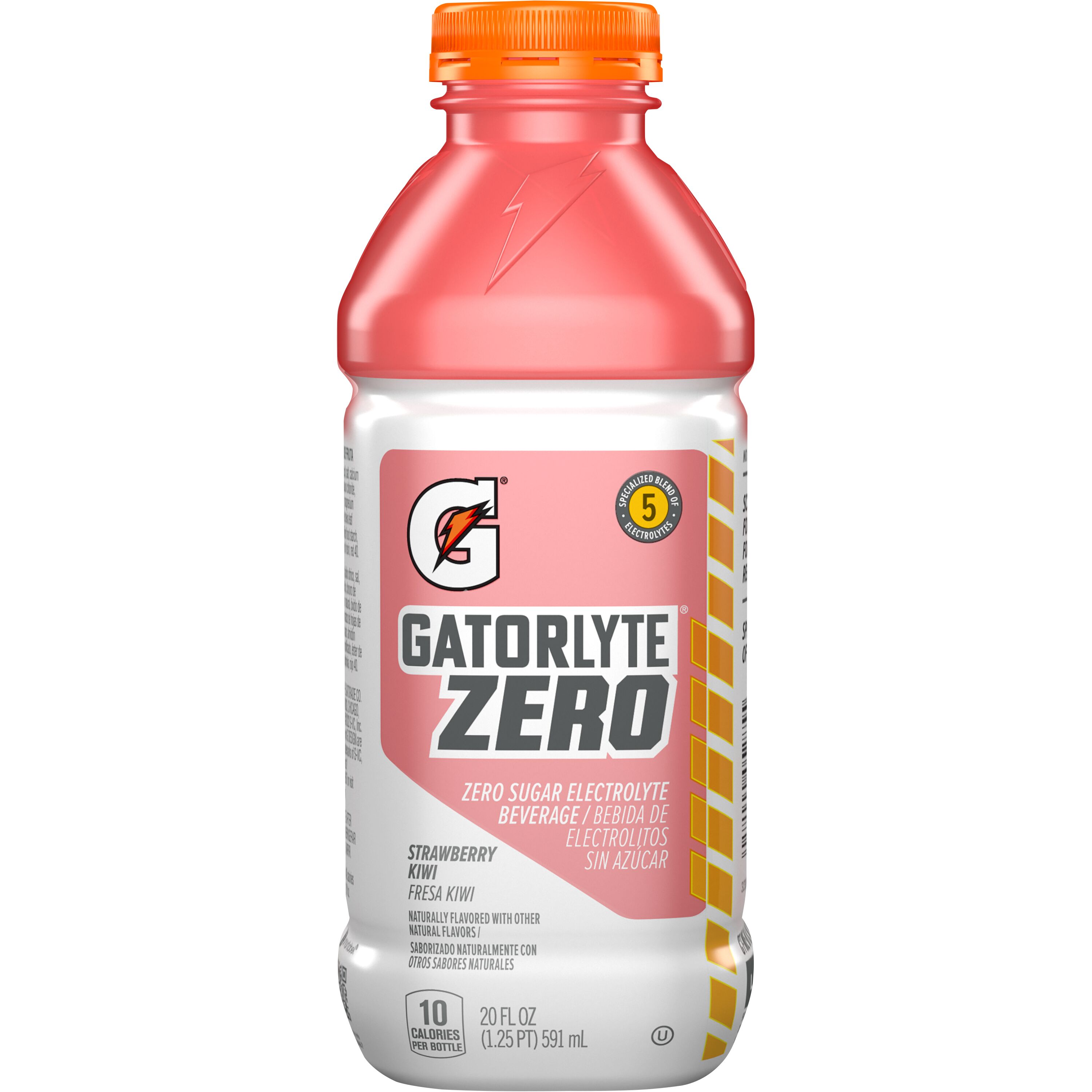 Gatorlyte Zero Electrolyte Beverage, Lemon Lime, Zero Sugar Hydration