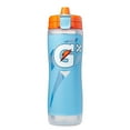 thumbnail image 1 of Gatorade GX Bottle, Refillable Water Bottle, Non Slip, Light Blue, 30 fl oz, 1 of 8