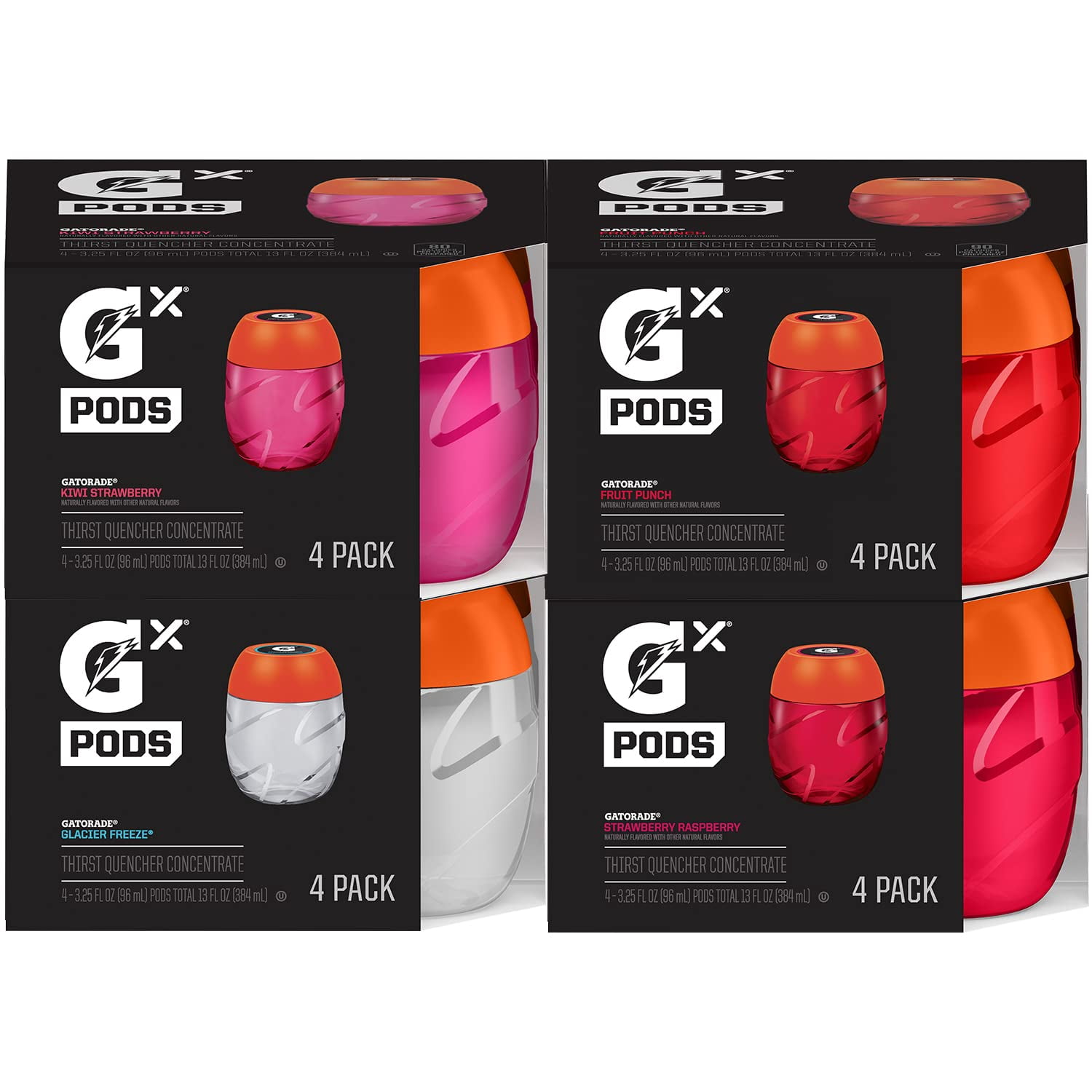Gatorade Gx Hydration System, NonSlip Gx Squeeze Bottles & Gx Sports