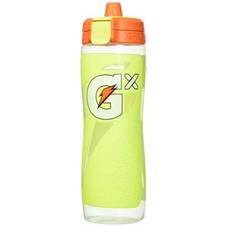 Gatorade Gx Hydration System, Non-Slip Gx Squeeze Bottles, Yellow