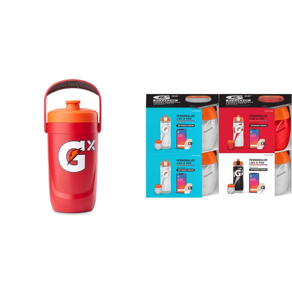 Gatorade Gx Jug, 64Oz, Red+Gx Pods Vp New (16Ct)
