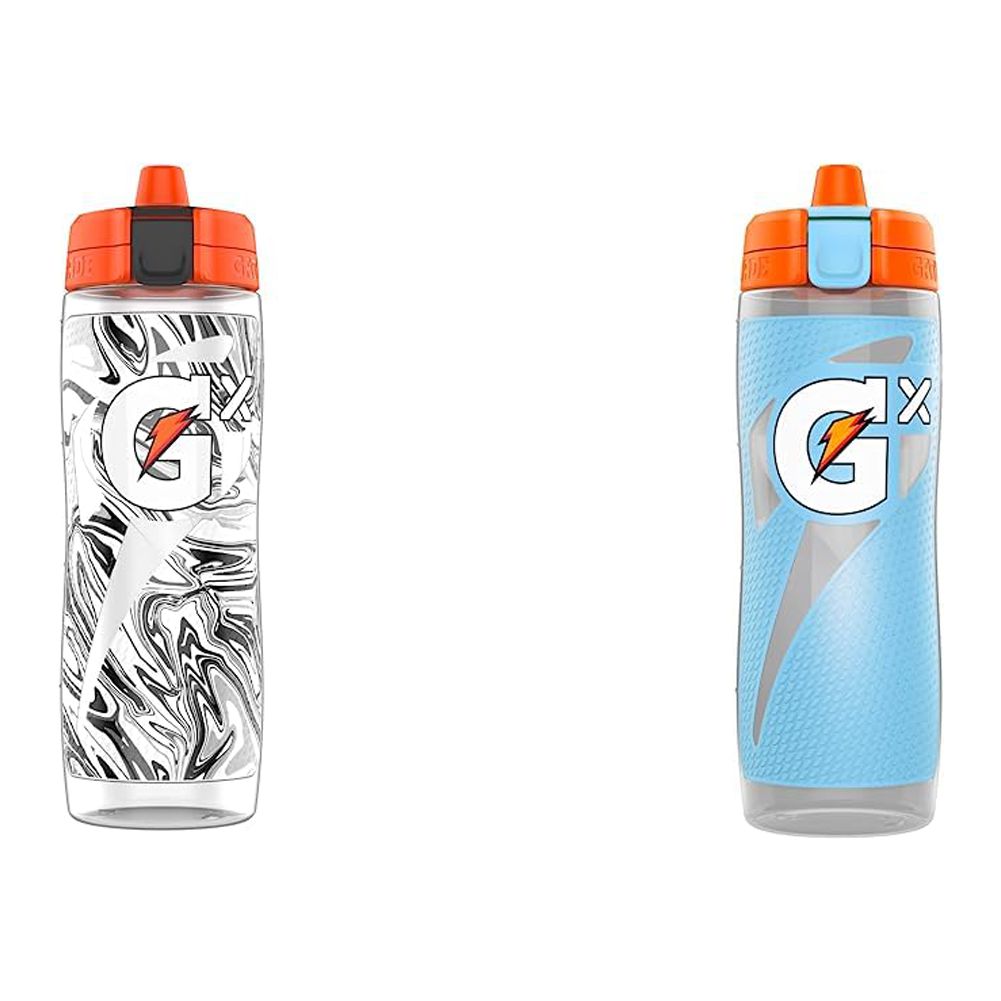 Gatorade Gx, Marble Black & Gx Bottle, Light Blue
