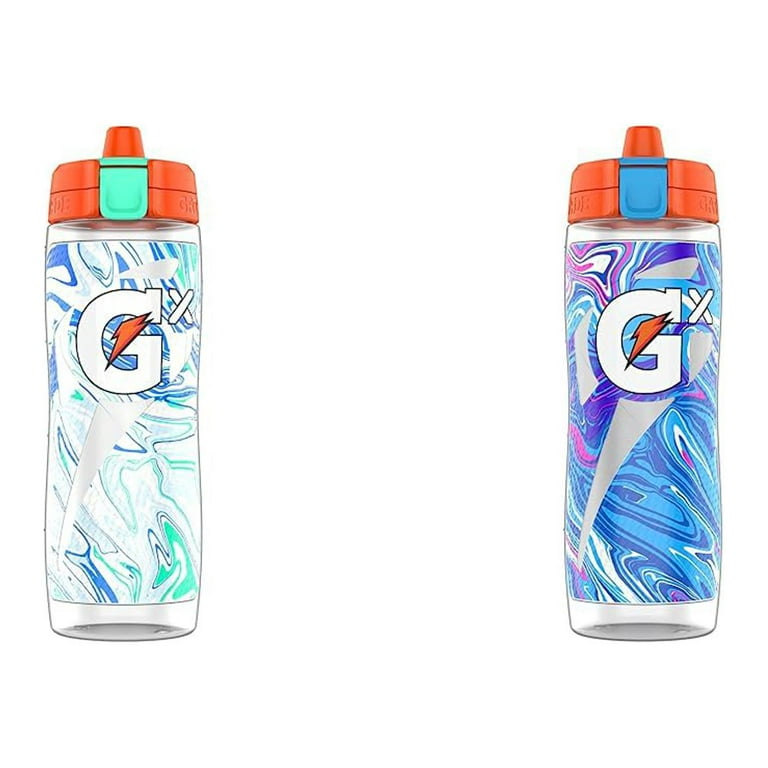 Gatorade Gx, Marble Blue, 30 Oz Sport Water Bottle