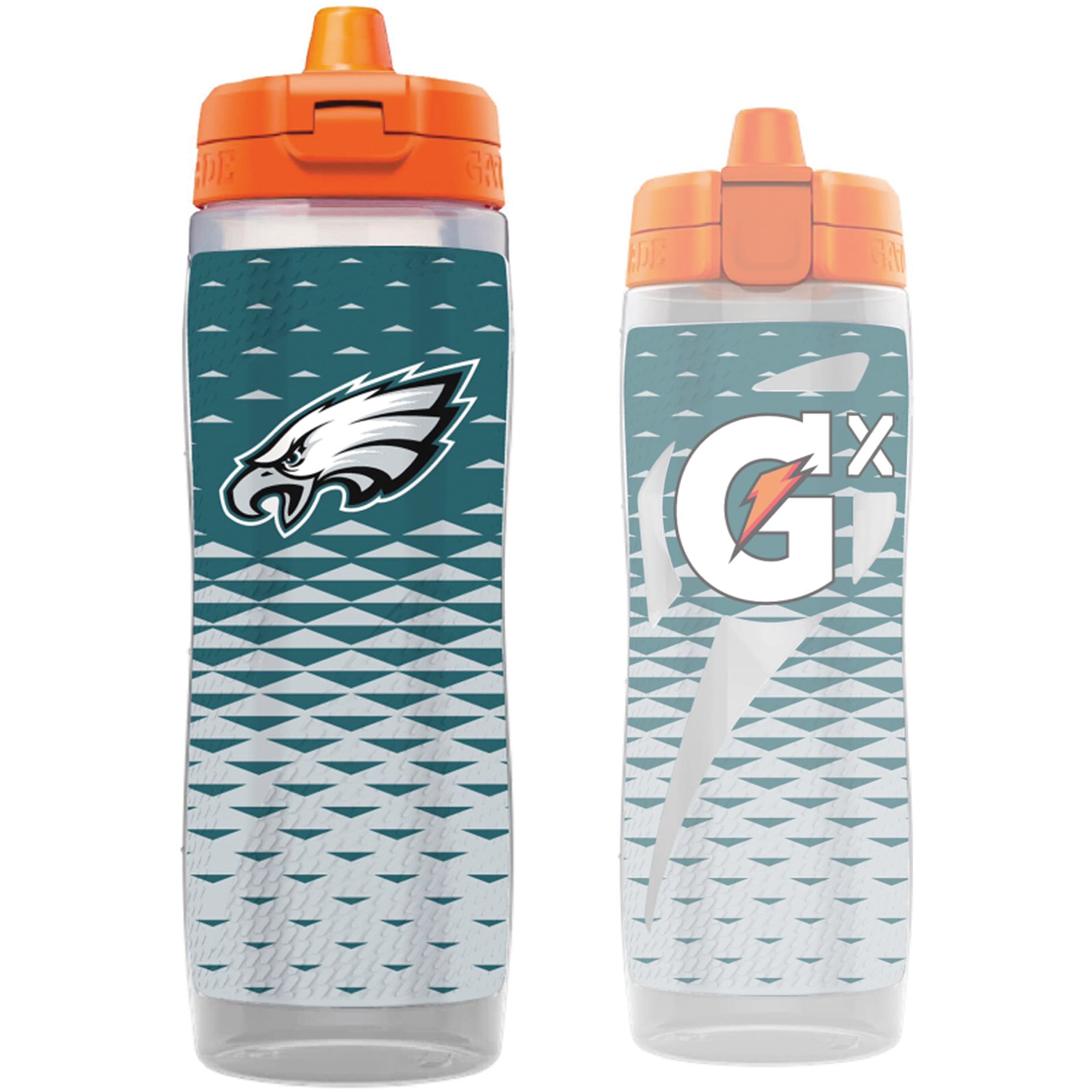Gatorade Gx Philadelphia Eagles NFL 30 fl oz Non Slip Squeeze Water Bottle, Gx Hydration System